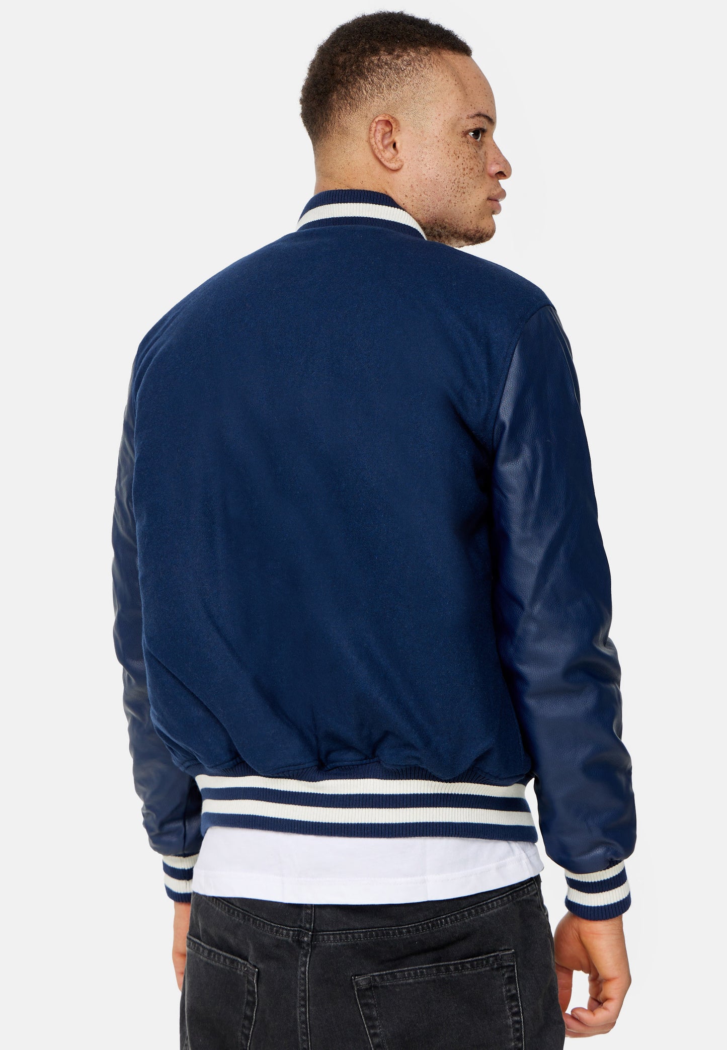 BENLEE 190690 Newark College Jacke - Navy