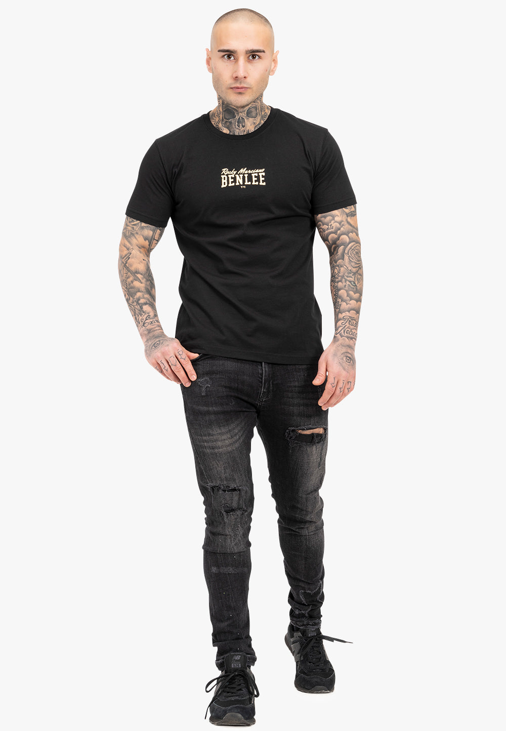 BENLEE 190773 Kilaas T-Shirt Schwarz