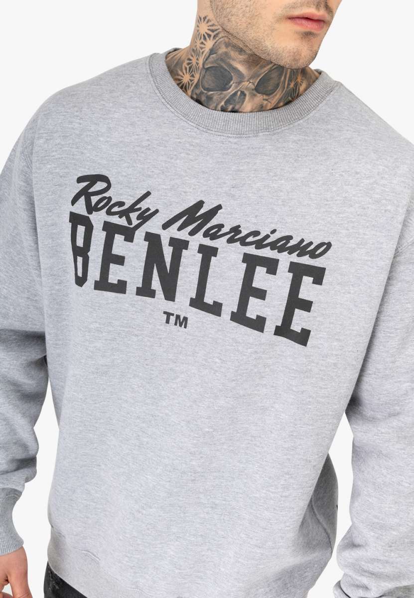 BENLEE 190776 Rinston Sweatshirt Marl Grey