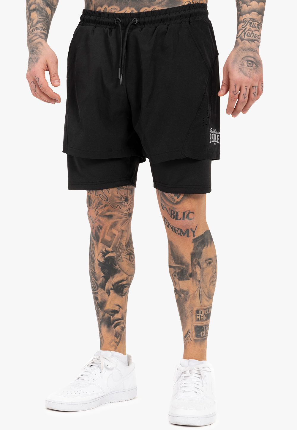 BENLEE 190779 Ocars Funktionsshorts Schwarz