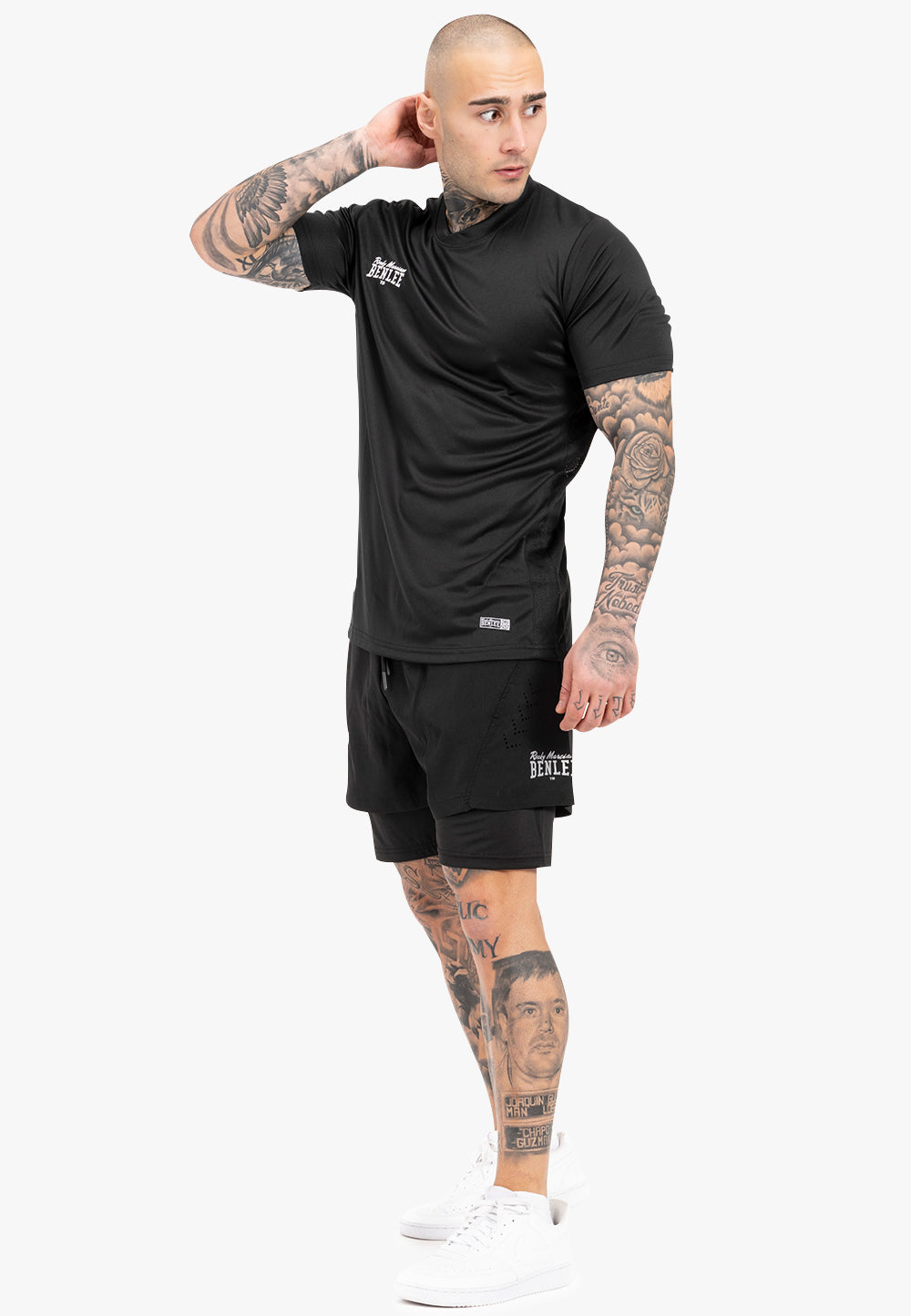 BENLEE 190779 Ocars Funktionsshorts Schwarz