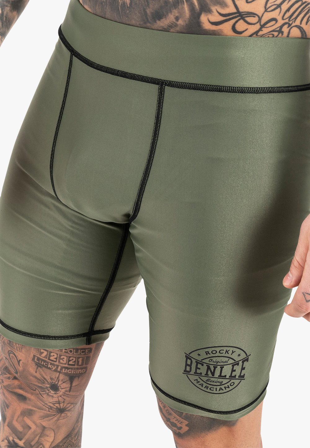 BENLEE 190789 Bossburn Shorts - Olive