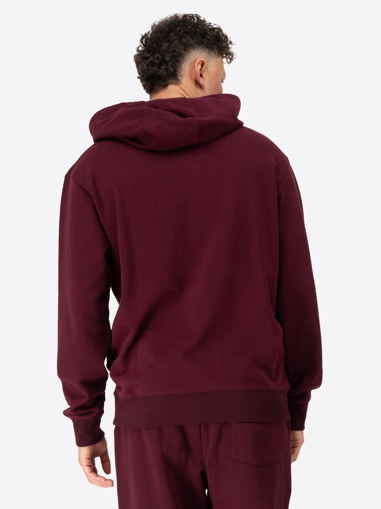 BENLEE 190809 Ayden Kapuzensweatshirt Oxblood