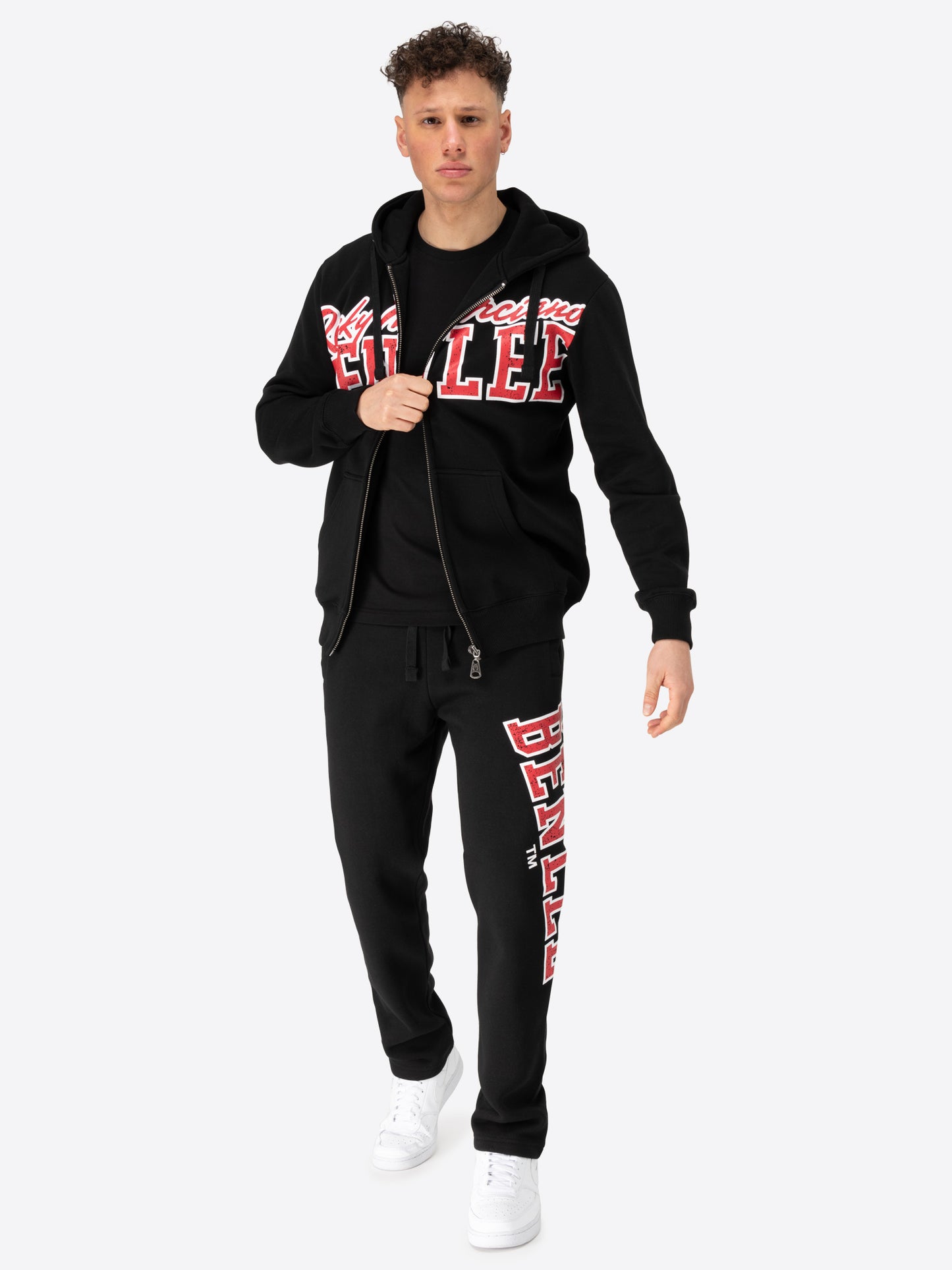 BENLEE 190810 Mills Kapuzensweatjacke Schwarz