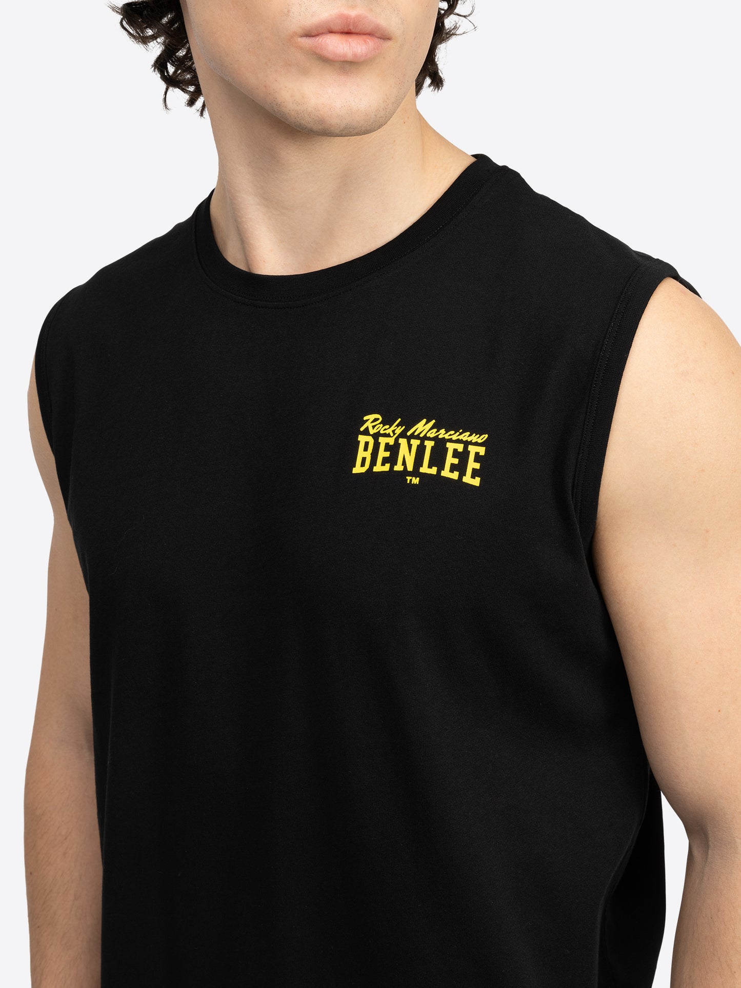 BENLEE 190819 Levant Singlet & Shorts Set Schwarz
