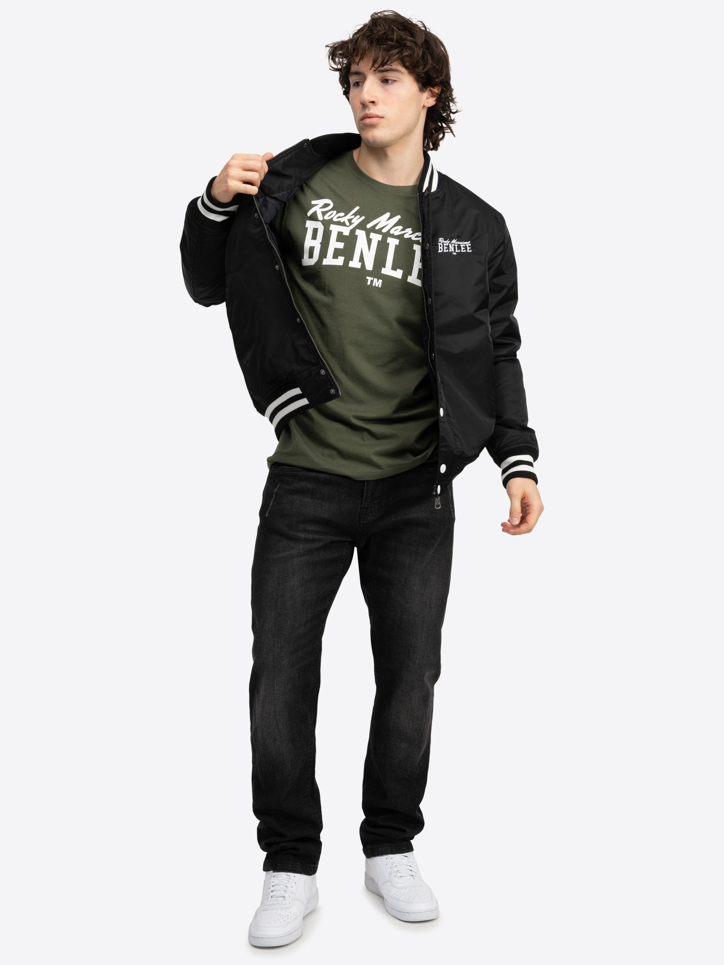 BENLEE 190823 Rocky Collegejacke Schwarz