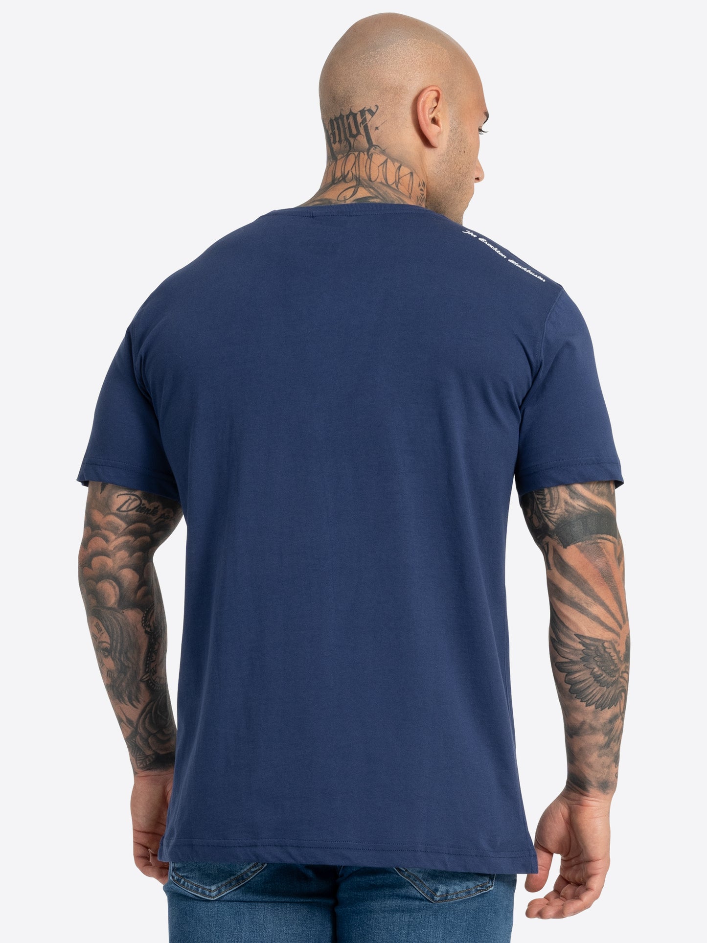 BENLEE 191085 Boxlabel T-Shirt Navy