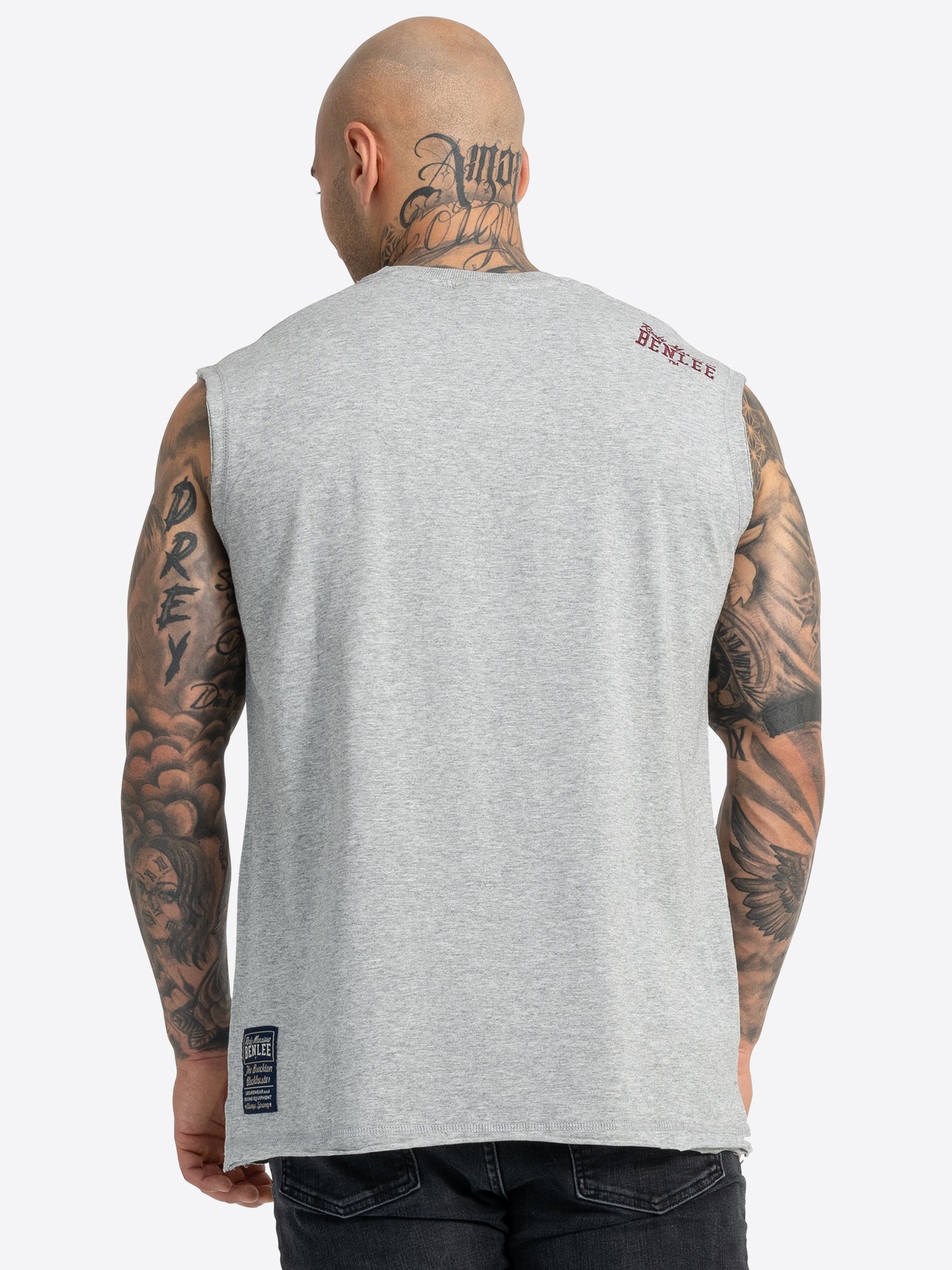 BENLEE 191091 Lastarza Singlet Marl Grey