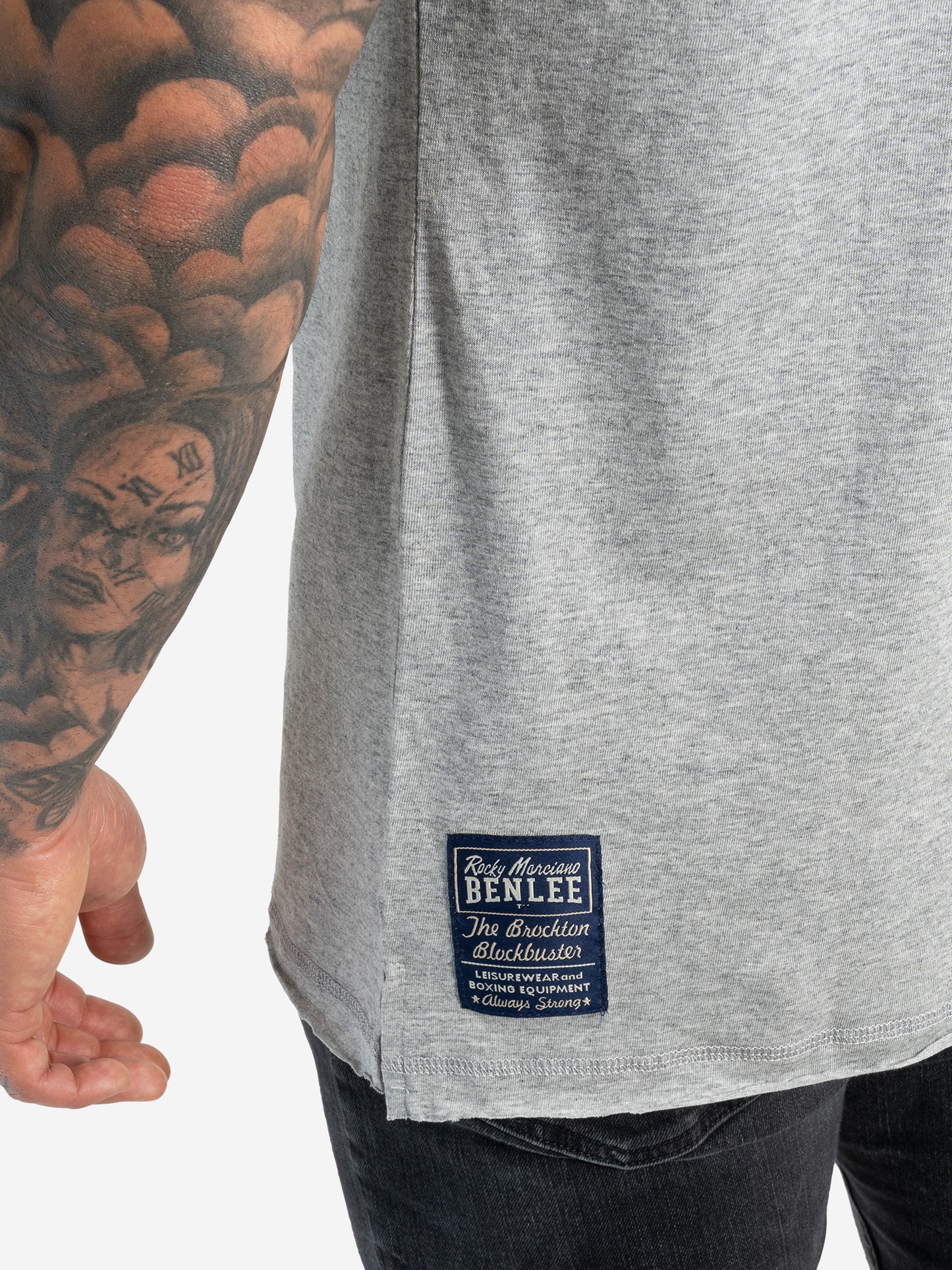 BENLEE 191091 Lastarza Singlet Marl Grey