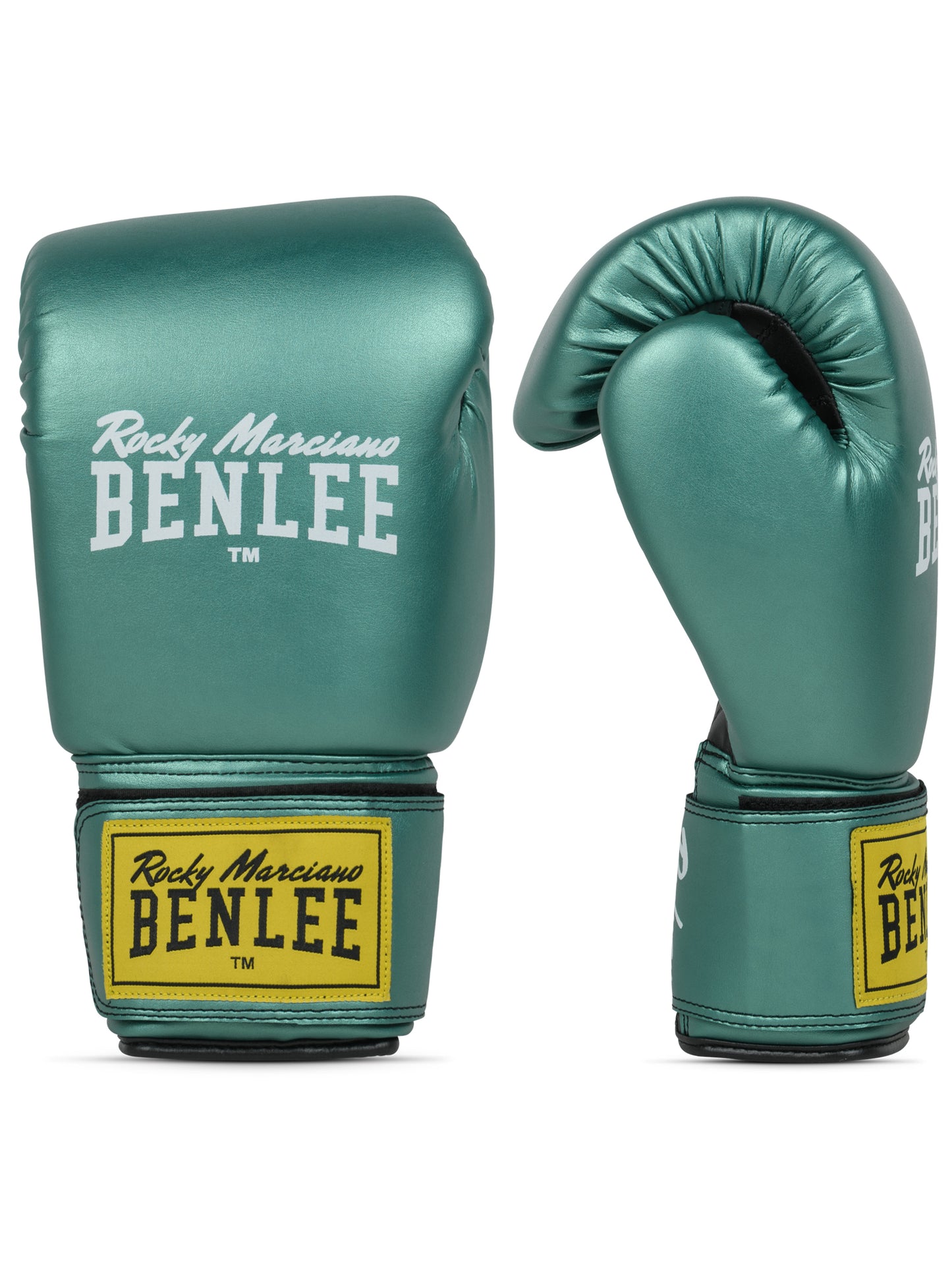 BENLEE 194007 Boxhandschuhe aus Kunstleder - RODNEY Metalic Grün