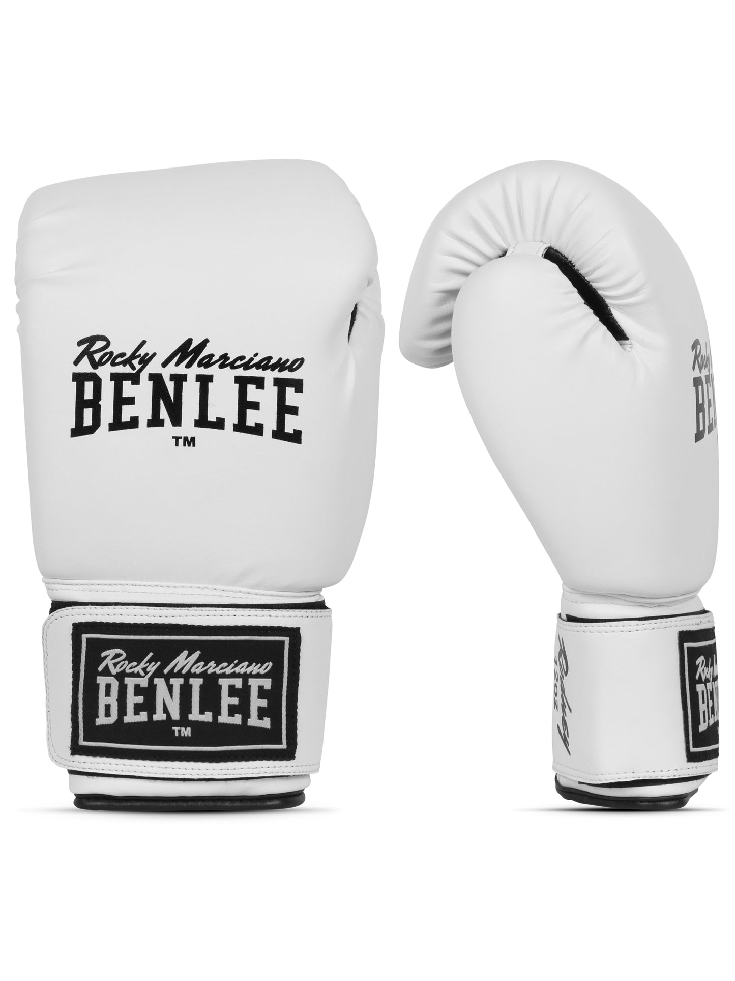 BENLEE 194007 Boxhandschuhe aus Kunstleder - RODNEY Metalic Weiss