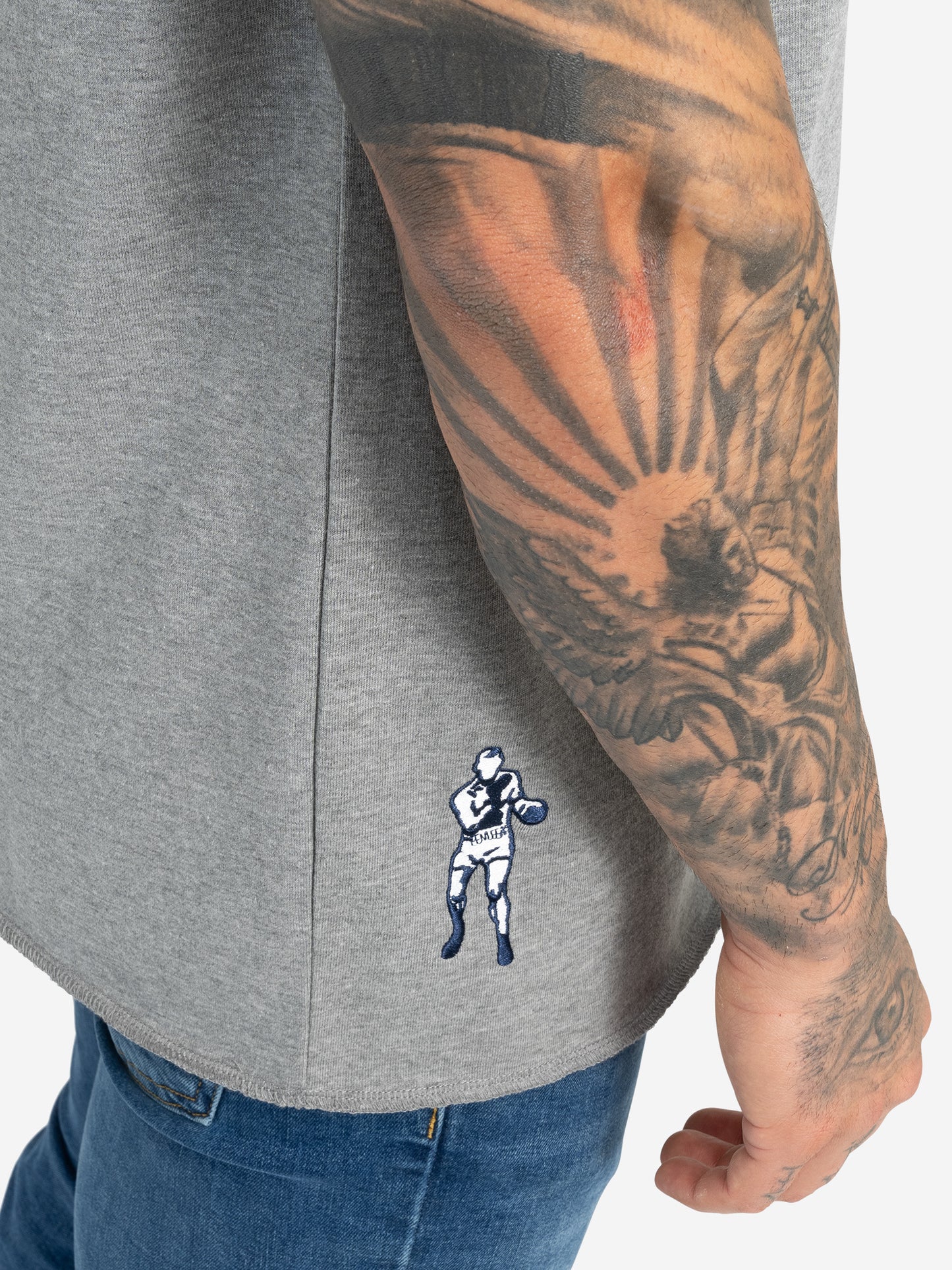 BENLEE 195005 Edwards T-Shirt Marl Grey