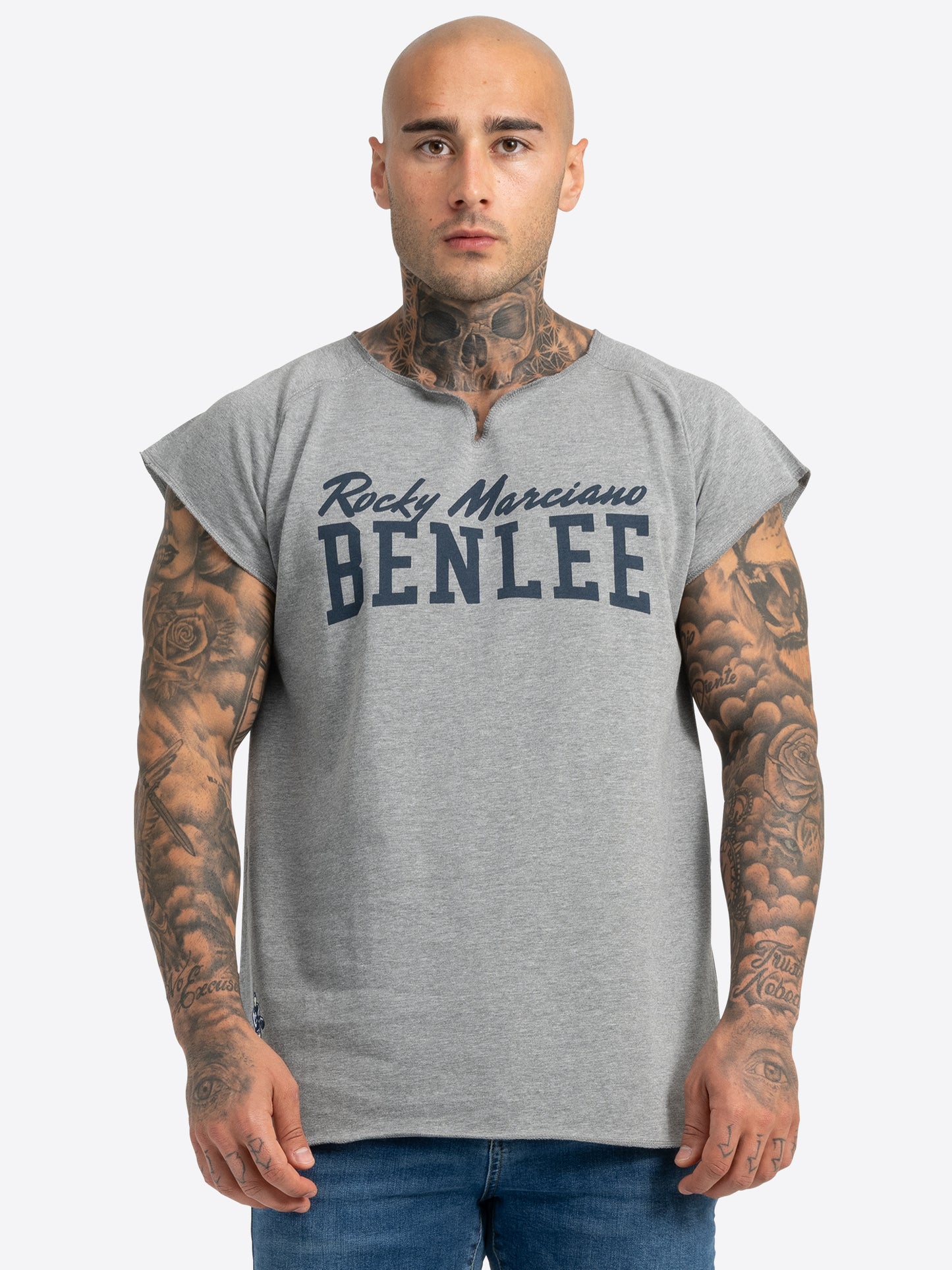 BENLEE 195005 Edwards T-Shirt Marl Grey