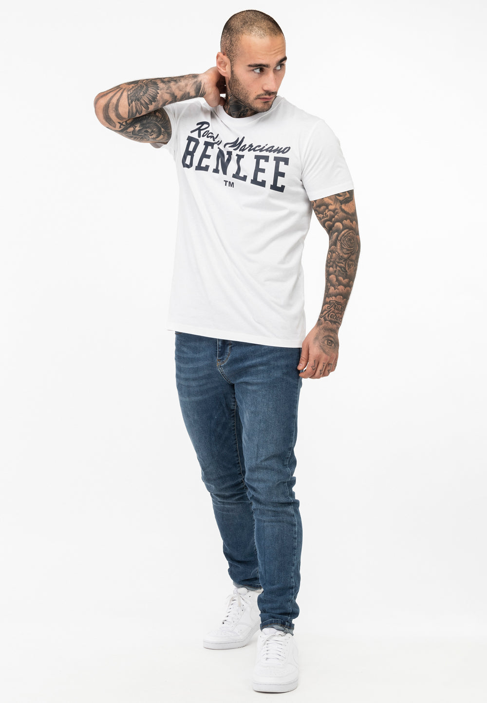 BENLEE 195041 Logo T-Shirt Weiss