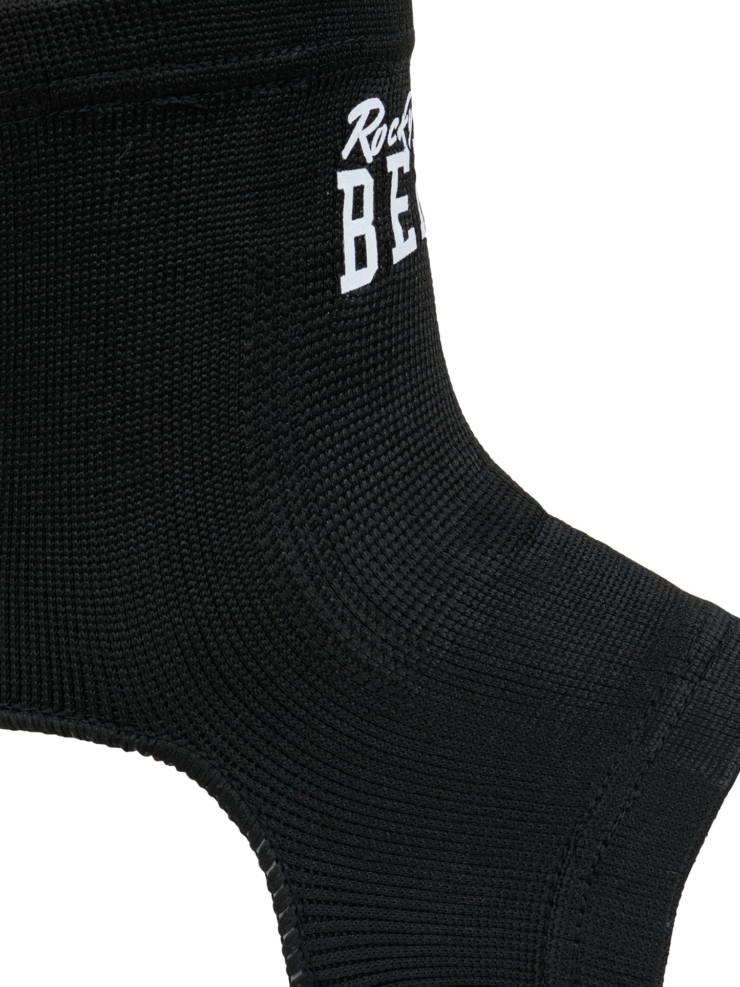 BENLEE Fussgelenkschoner Ankle in Schwarz – Elastische Bandagen zur Stabilisierung des Sprunggelenks für MMA und Thaiboxen.