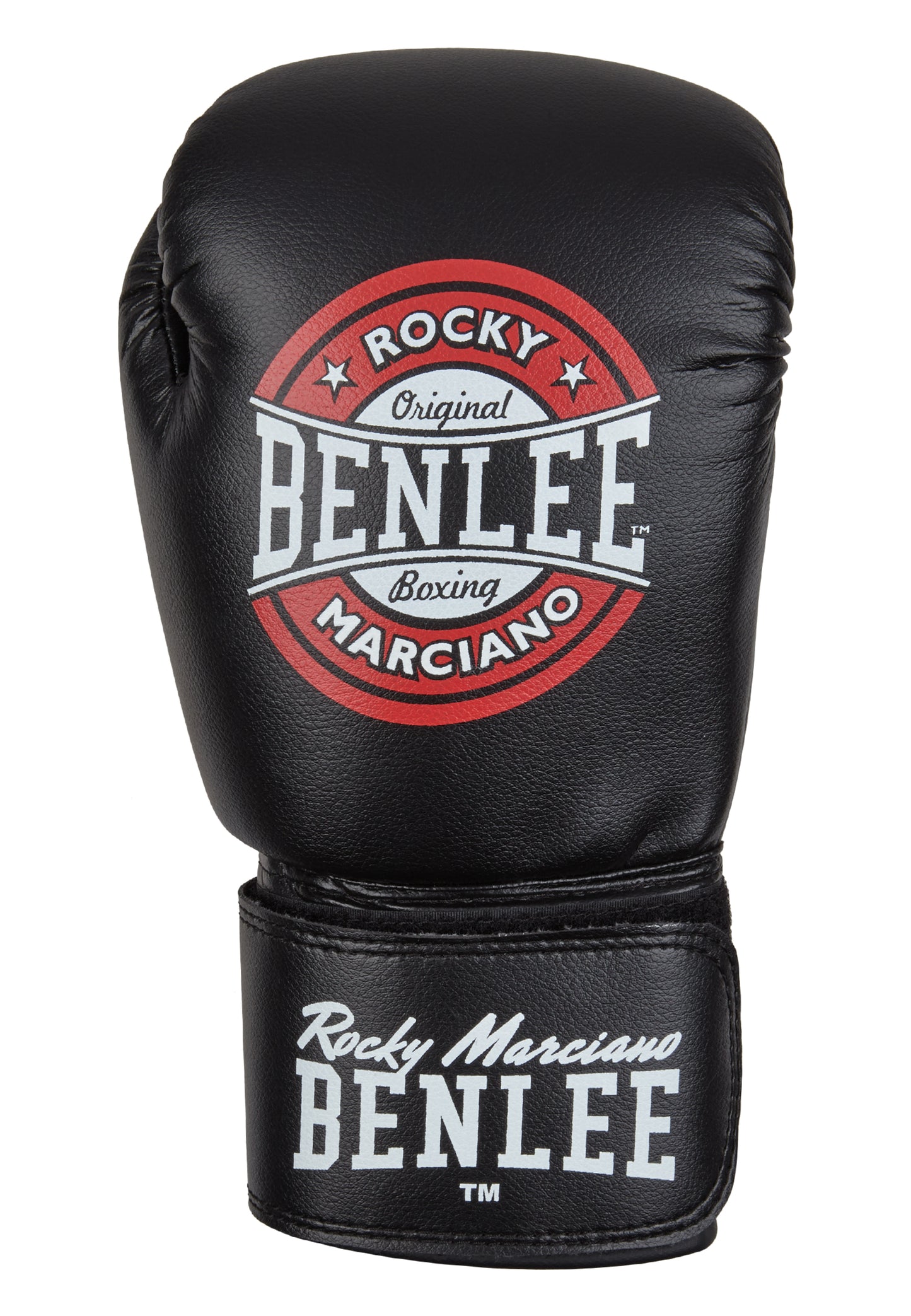 BENLEE 199190 Boxhandschuhe aus Kunstleder - Pressure Schwarz