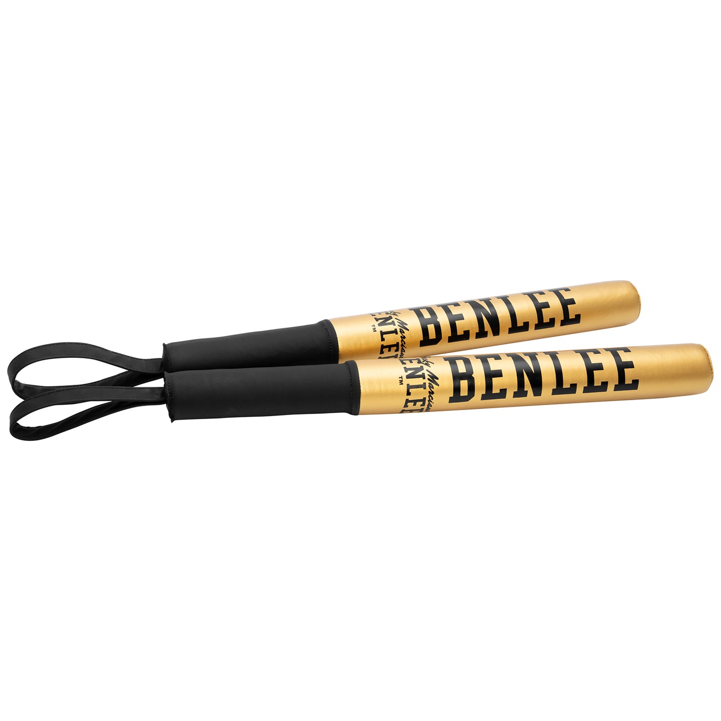BENLEE 199353 Bastoni Schlagstöcke Schwarz/Gold