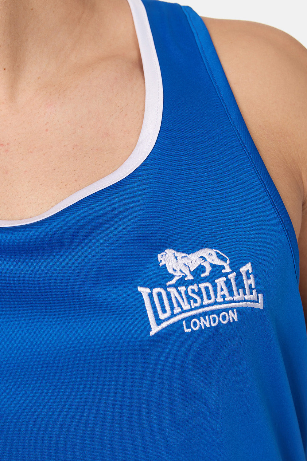 Lonsdale 119126 Amateur Singlet - Royal Blau