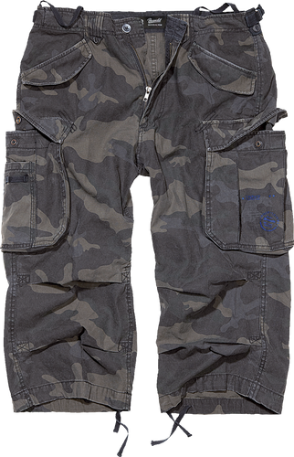 Brandit Armee Cargo Shorts Bermudas dark camo camouflage