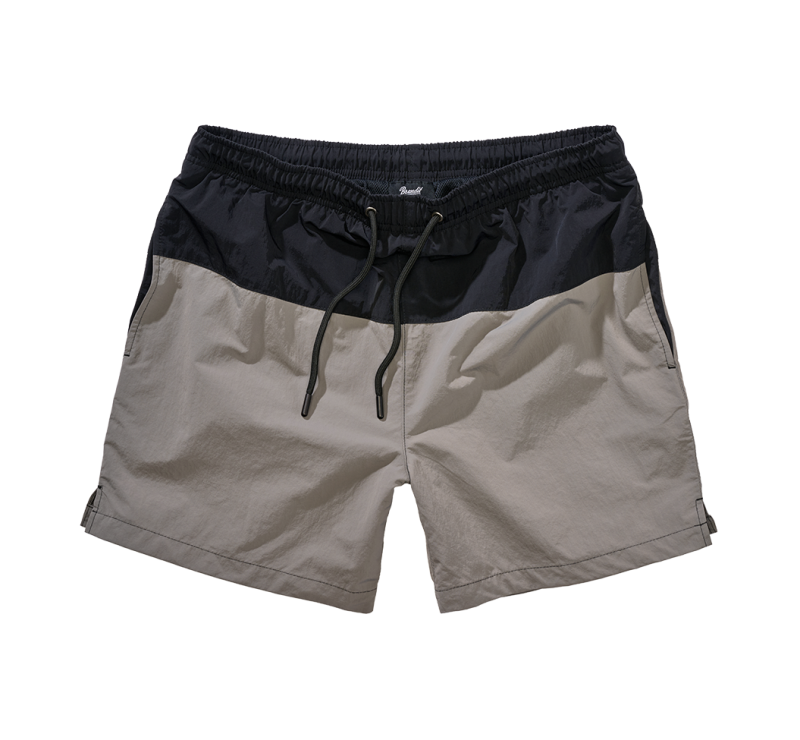 BRANDIT Swimshort Basic Schwarz/Grau