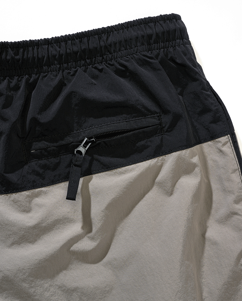 BRANDIT Swimshort Basic Schwarz/Grau