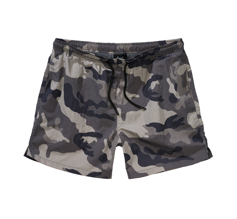 BRANDIT Swimshort Basic Grey Camo
