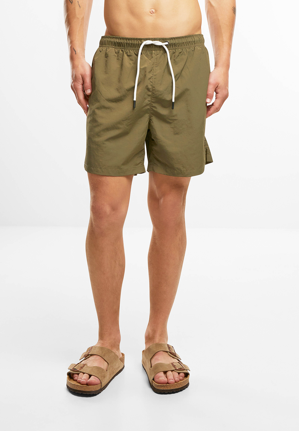 BRANDIT Swimshort Basic Olive
