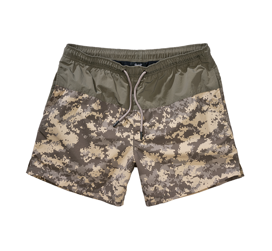BRANDIT Swimshort Basic Olive At Digital