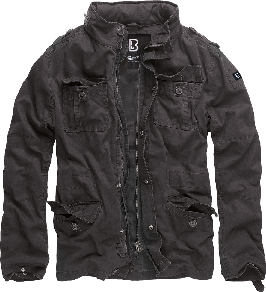 BRANDIT Britannia Jacket- schwarz