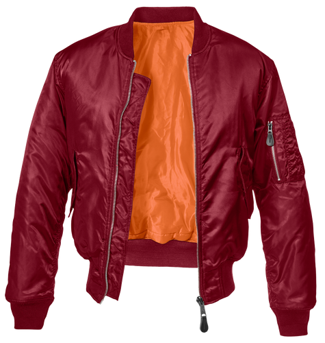 BRANDIT MA1 Jacket burgundy