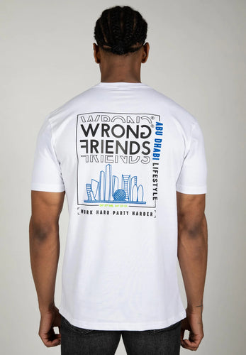 Wrong Friends Abu Dhabi T-Shirt Weiss