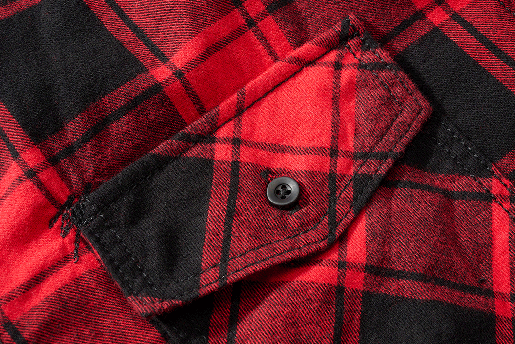 BRANDIT Check Shirt Short Sleeve- Rot/Schwarz