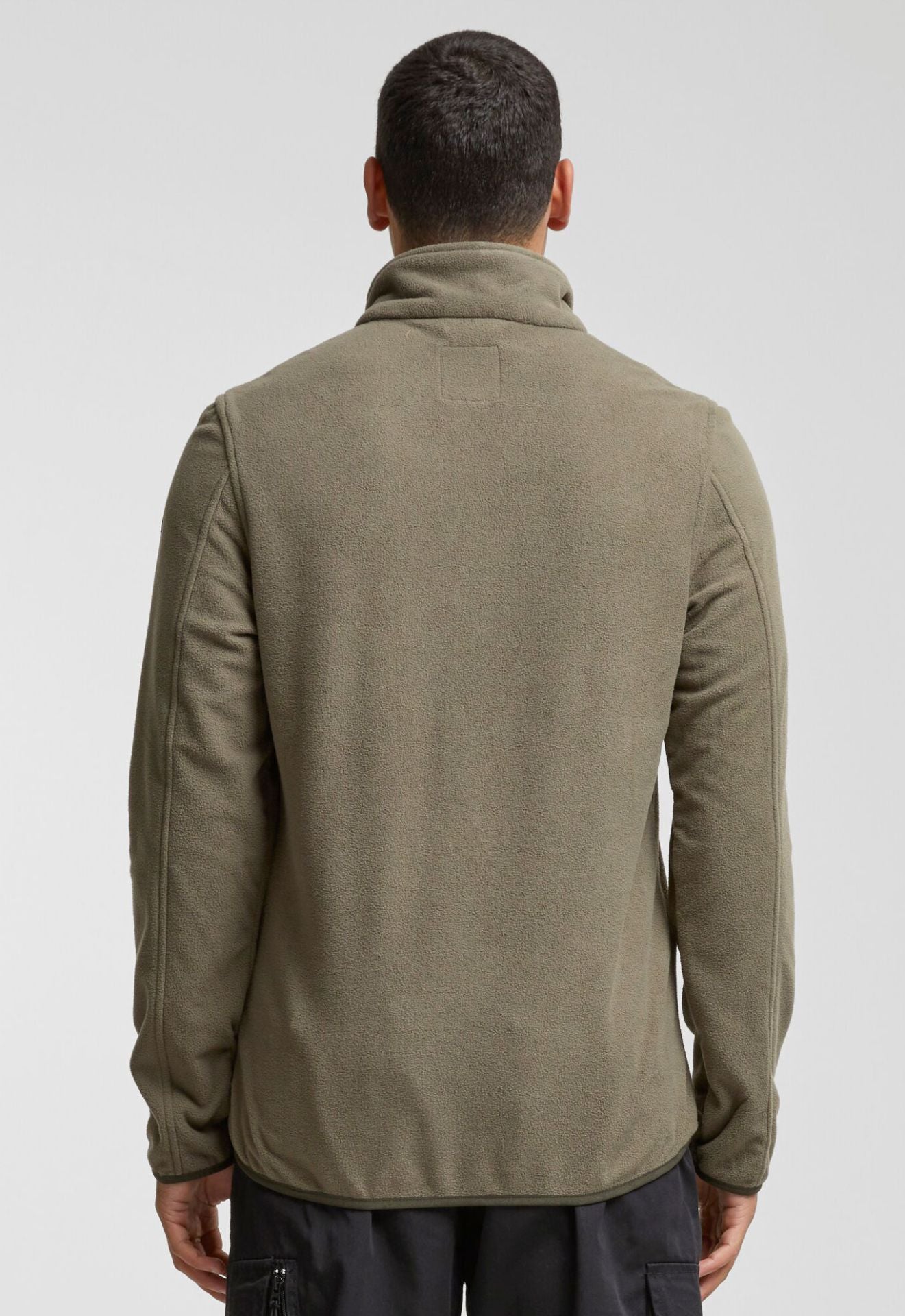 BRANDIT Fleece Troyer Pullover Olive