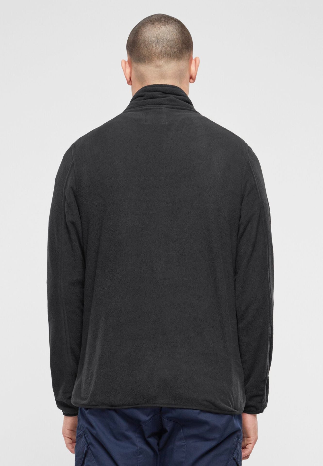 BRANDIT Fleece Troyer Pullover Schwarz