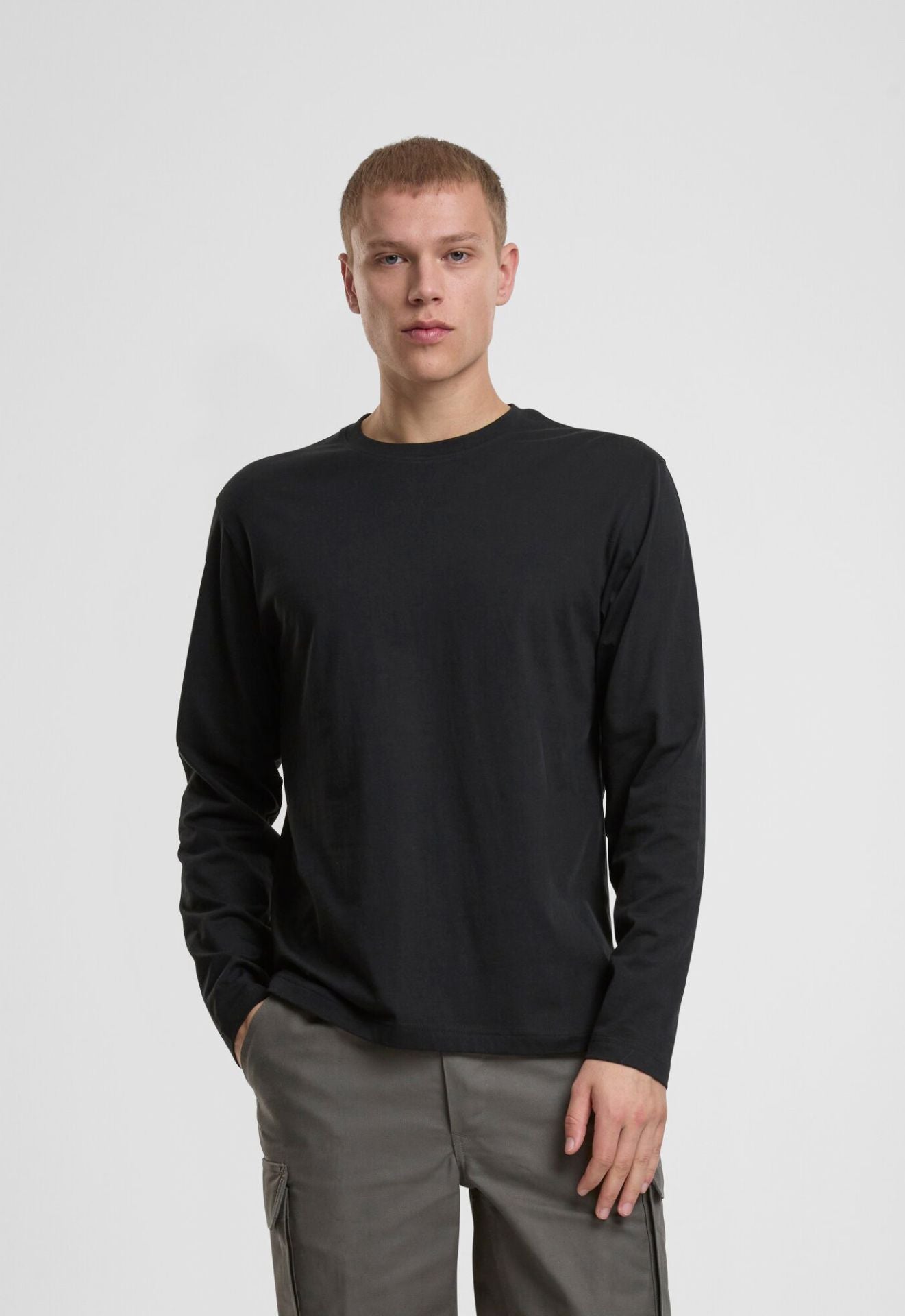 BRANDIT Premium Longsleeve T-Shirt Schwarz