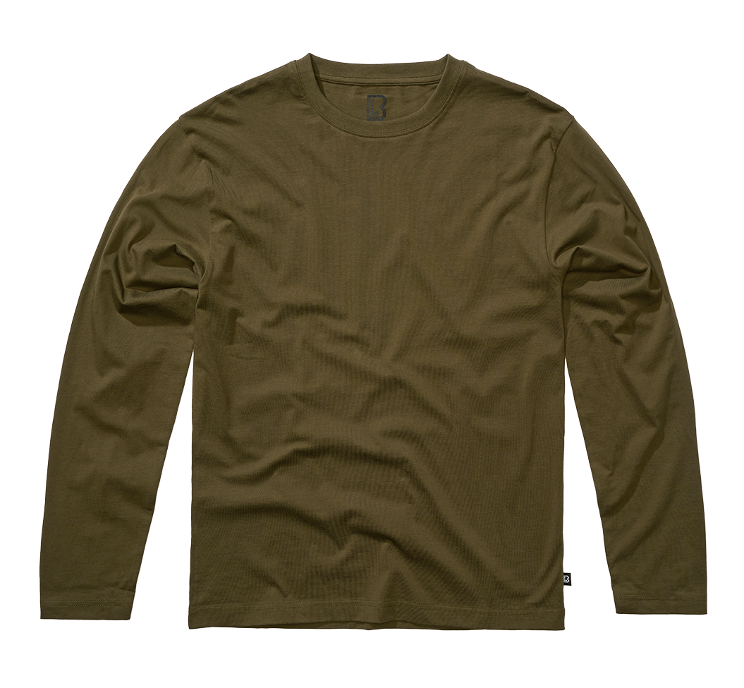 BRANDIT Premium Longsleeve T-Shirt Olive