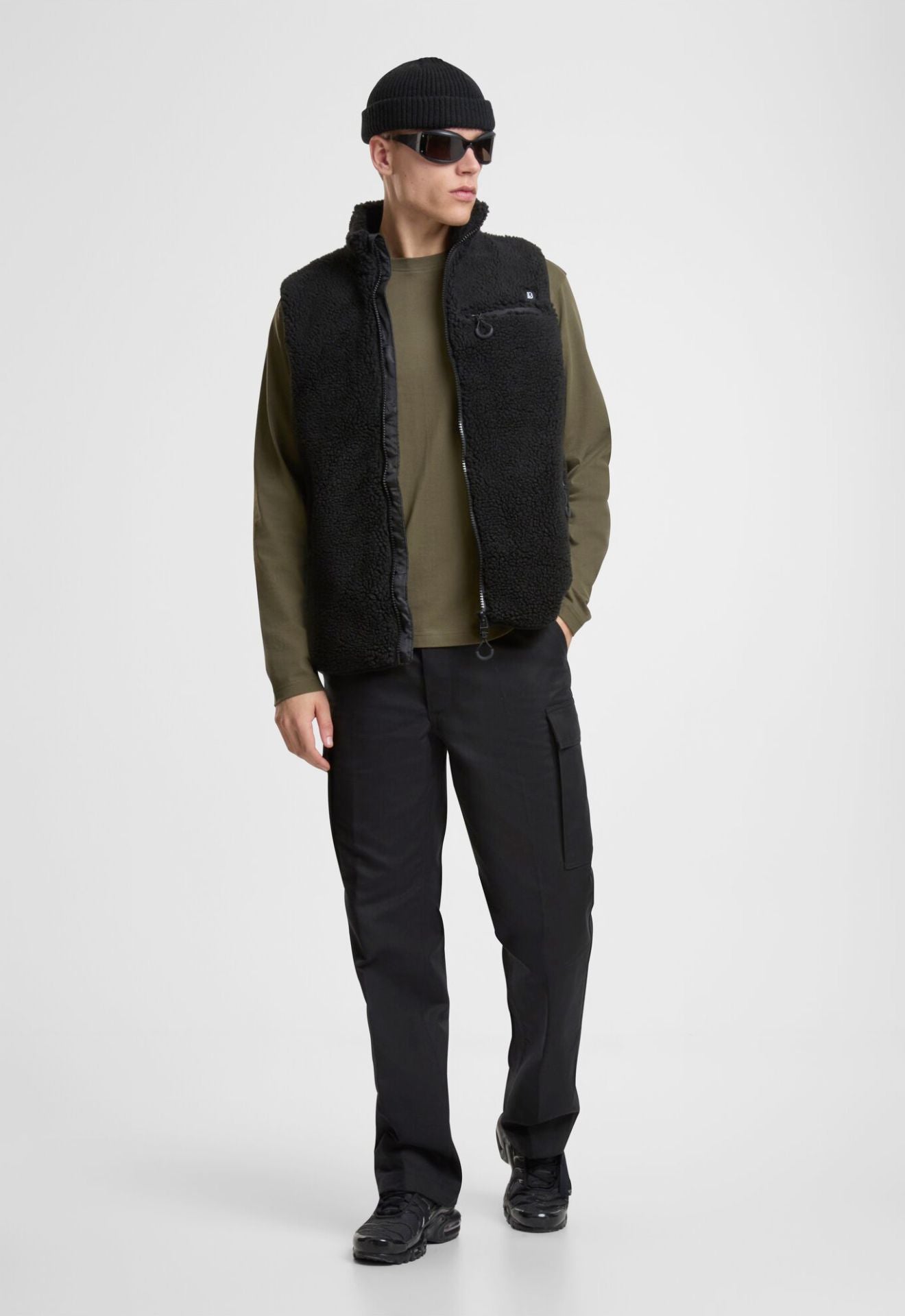 BRANDIT Premium Longsleeve T-Shirt Olive
