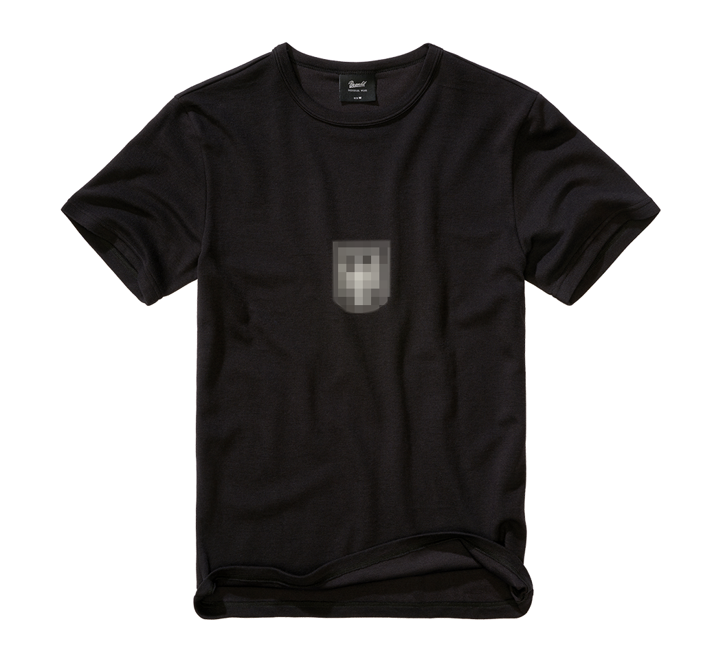 BW Sportshirt - Schwarz