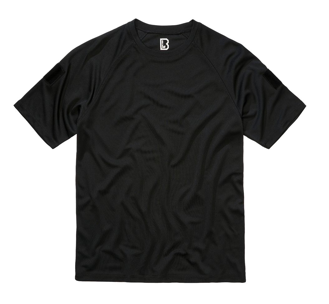 BRANDIT Quickdry Shirt Shortsleeve Schwarz