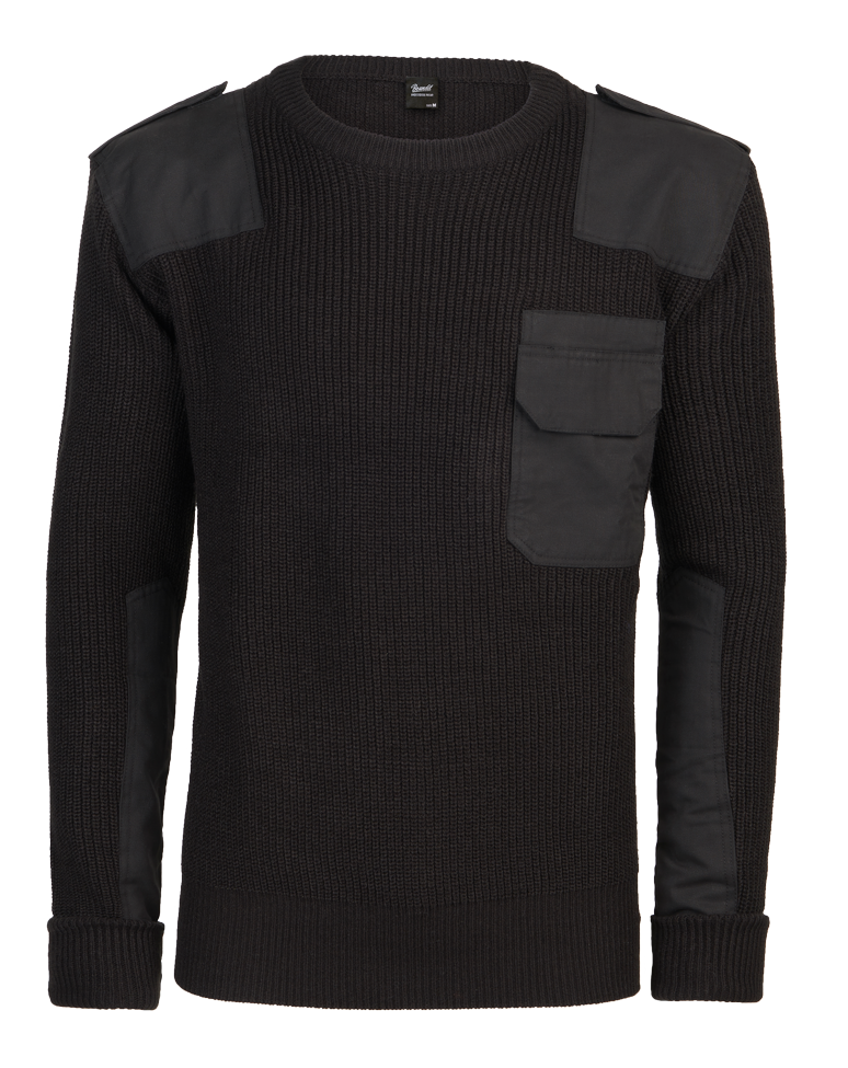 BRANDIT BW Pullover Schwarz
