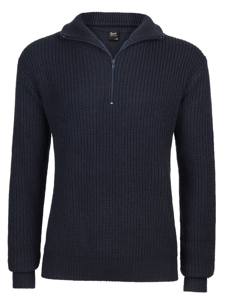 BRANDIT Marine Pullover Troyer navy