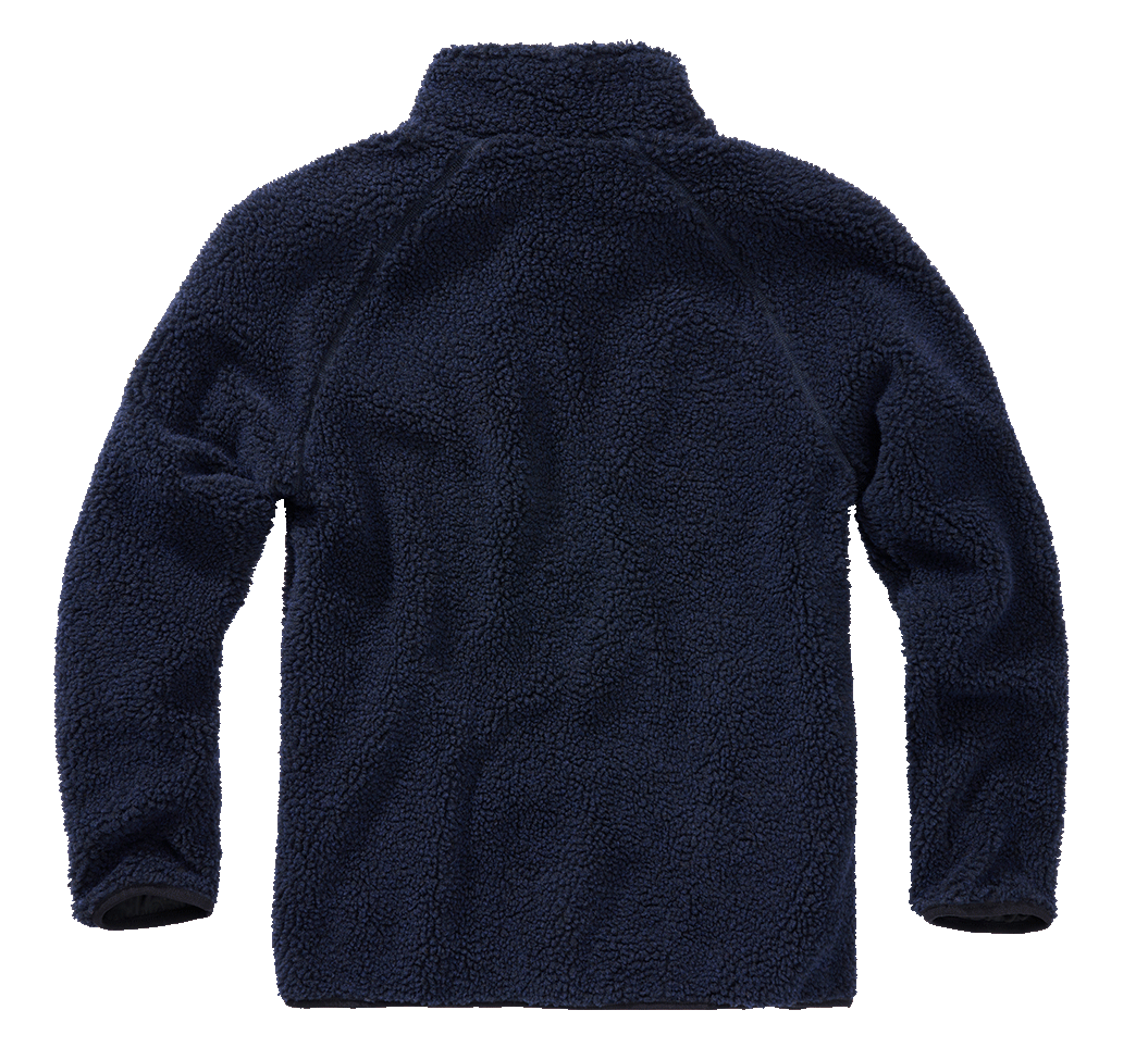 BRANDIT Teddyfleece Troyer Pullover Troyer Navy