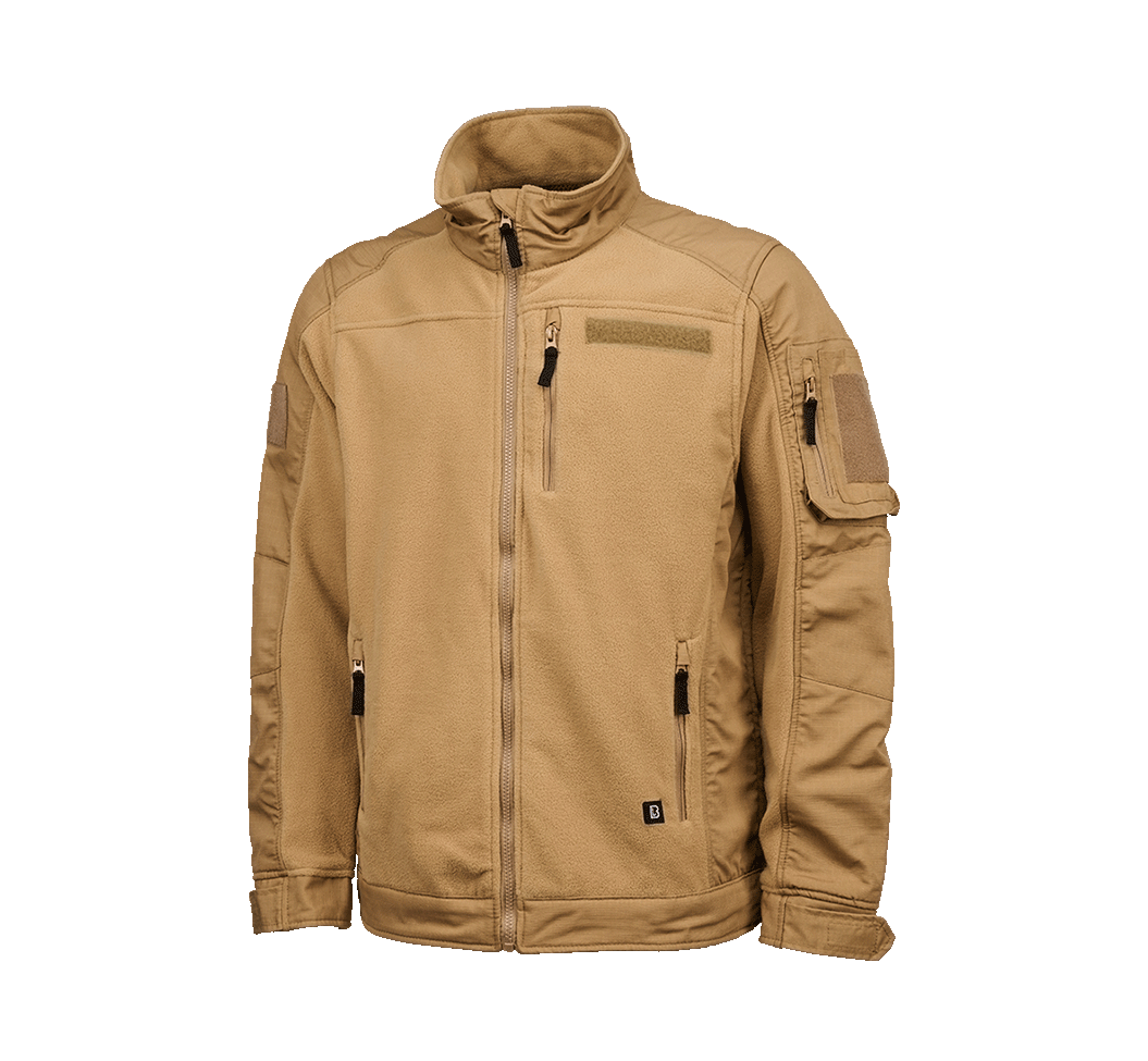 BRANDIT Fleece Ripstop Jacket Camel