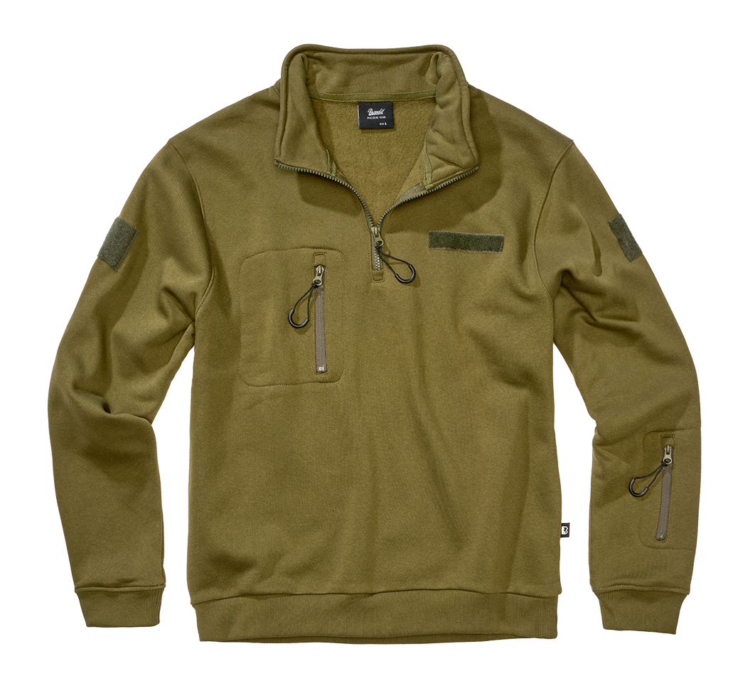 BRANDIT Tactical Sweat Troyer Olive