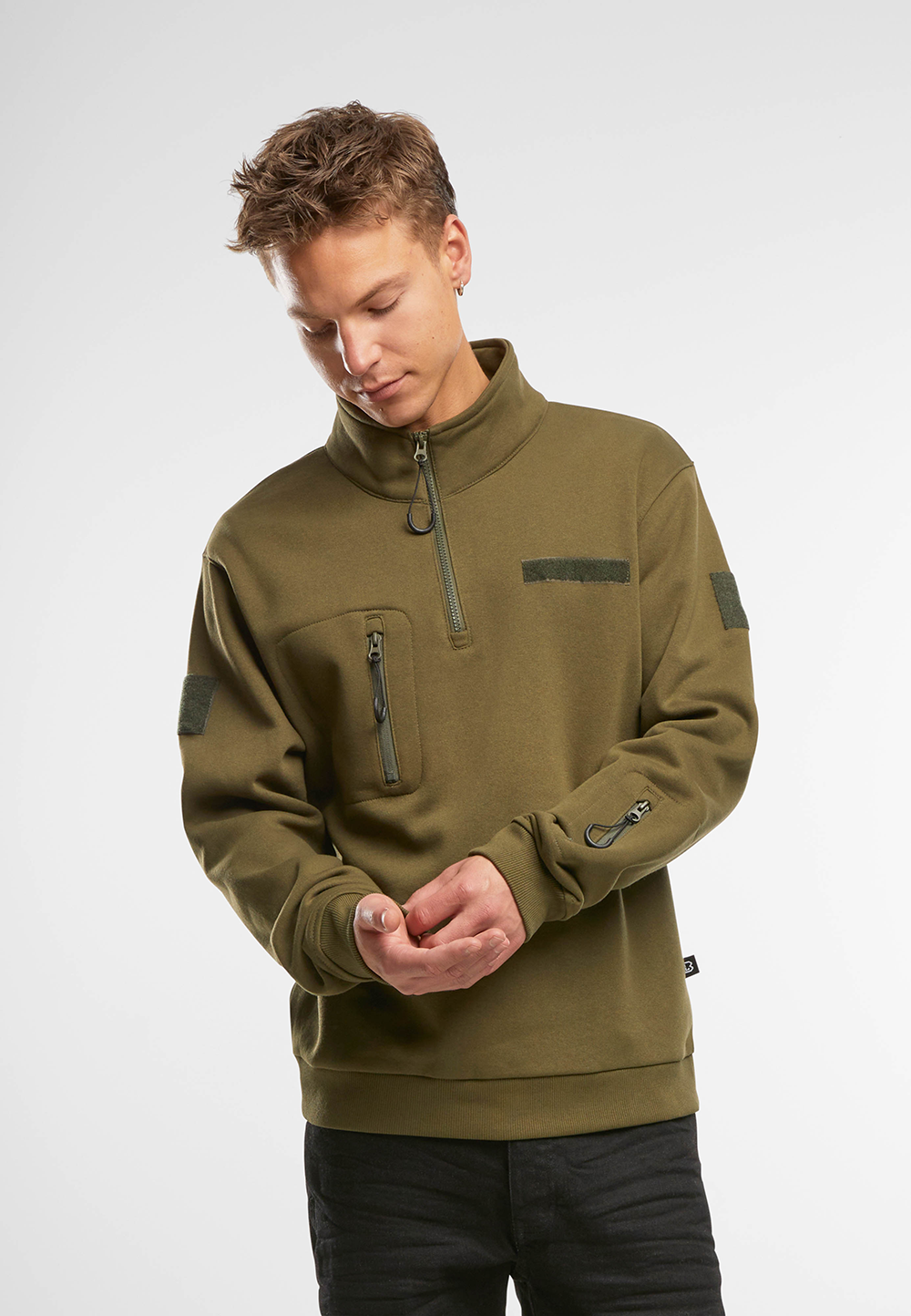 BRANDIT Tactical Sweat Troyer Olive