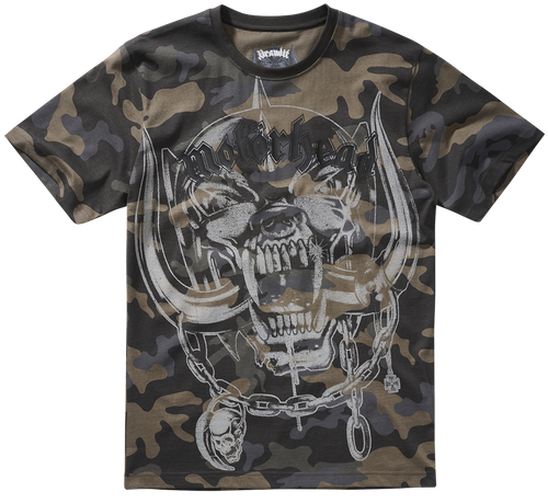 Motörhead T-Shirt Warpig Print dark camo
