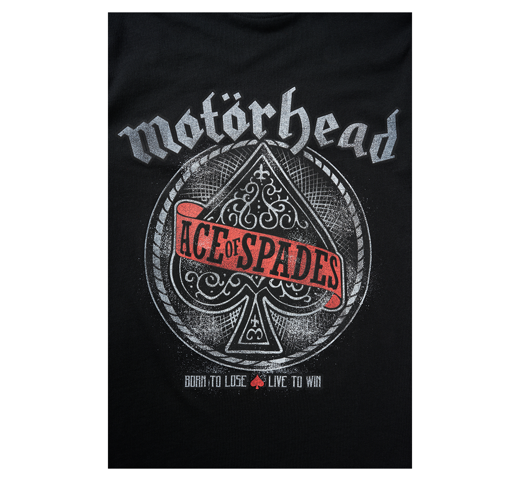 BRANDIT Motörhead T-Shirt Ace of Spade Schwarz