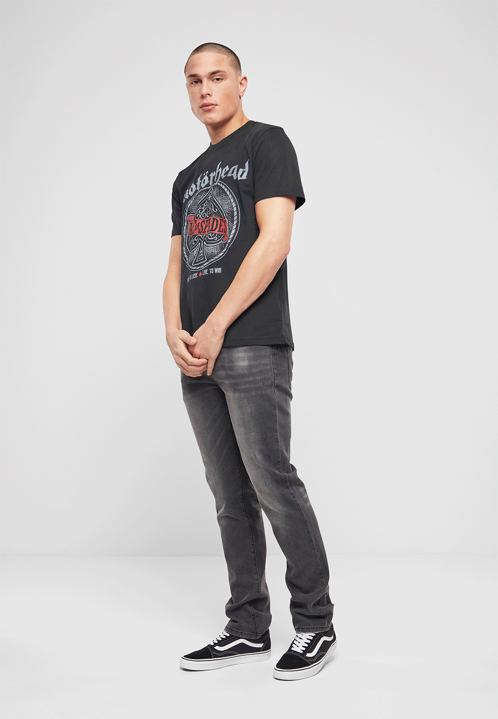 BRANDIT Motörhead T-Shirt Ace of Spade Schwarz