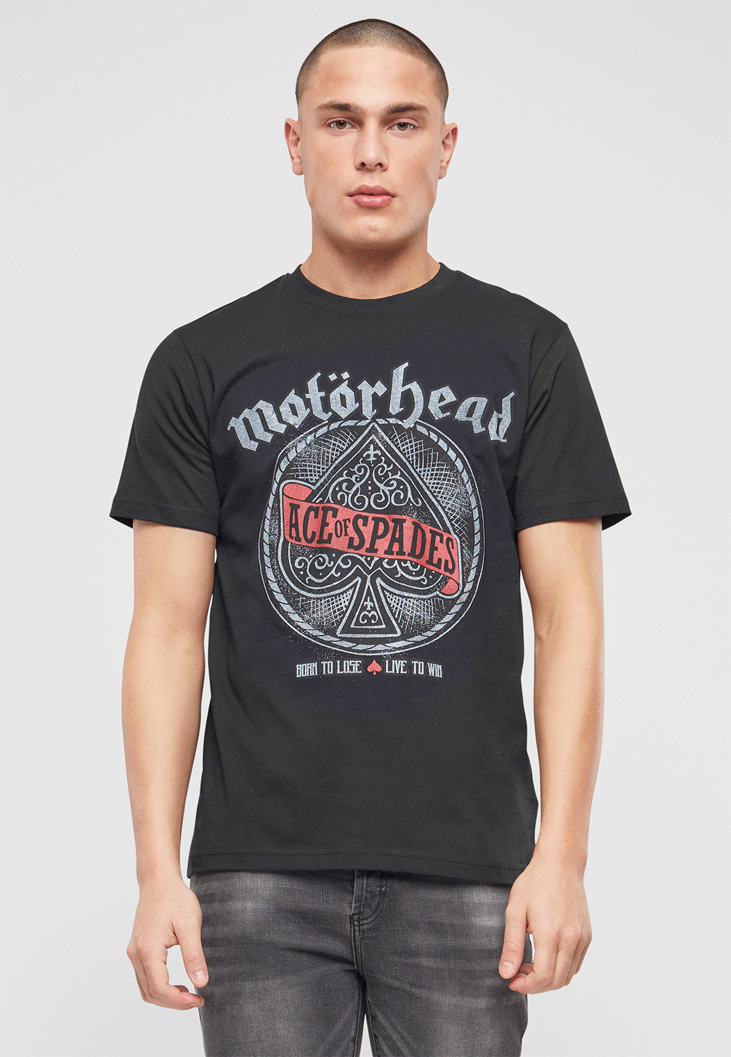 BRANDIT Motörhead T-Shirt Ace of Spade Schwarz