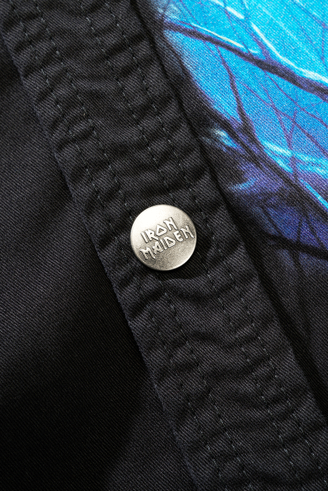 Iron Maiden Vintage Shirt Gilet Sleeveless Fotd Schwarz